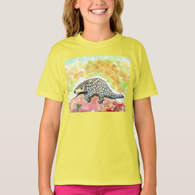 Camiseta Pintura de Pangolin Cujo Canto (Frente)