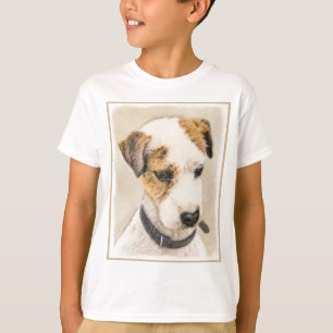 Camiseta Pintura de Parson Jack Russell Terrier - Arte Cani