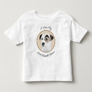 Camiseta Pintura de Parson Jack Russell Terrier - Arte Cani