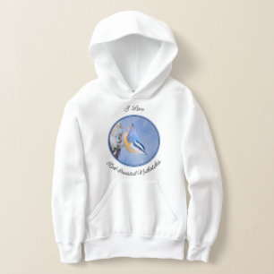 Camiseta Pintura De Pássaros Original De Raça Vermelha