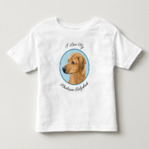 Camiseta Pintura de Rhodesian Ridgeback - Arte Original de