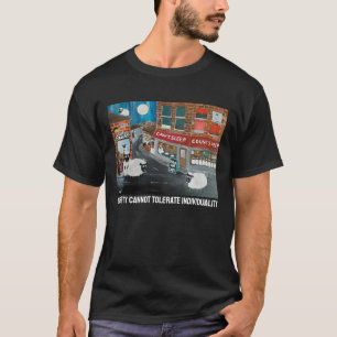 Camiseta Pintura de Sheep Town por Alfred Fox