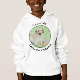Camiseta Pintura de Tênis e Retriever Amarelo