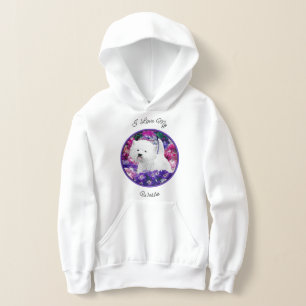 Camiseta Pintura de Terrier Branco do West Highland Arte de