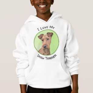 Camiseta Pintura de Terrier irlandesa - Arte de cachorro or