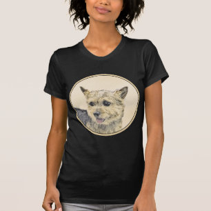 Camiseta Pintura de Terrier Norwich - Arte de Cachorro Orig