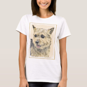 Camiseta Pintura de Terrier Norwich - Arte de Cachorro Orig