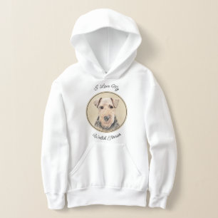 Camiseta Pintura de Welsh Terrier - Arte de Cachorro Origin