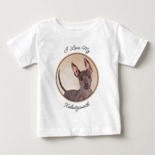 Camiseta Pintura de Xoloitzcuintli - Arte Original de Cacho