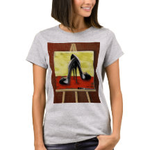 Pintura digital de uma pintura de Black Stiletto