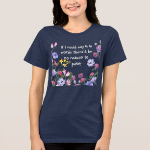 Camiseta Pintura Divertida Pintores Artista Citação Inspira