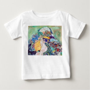 Camiseta Pintura do Baby Cradle por Gustav Klimt