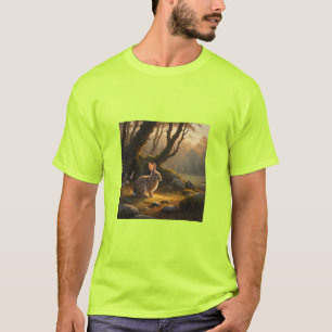 Camiseta Pintura do coelho