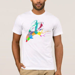 Camiseta Pintura do golfinho