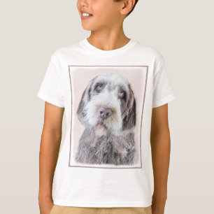 Camiseta Pintura do Griffon com Ponteiro por Fio - Arte Can