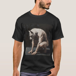 Camiseta Pintura do Lobo - Camisa-T