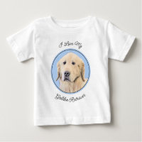 Pintura do ouro Retriever - Arte Cachorra Original