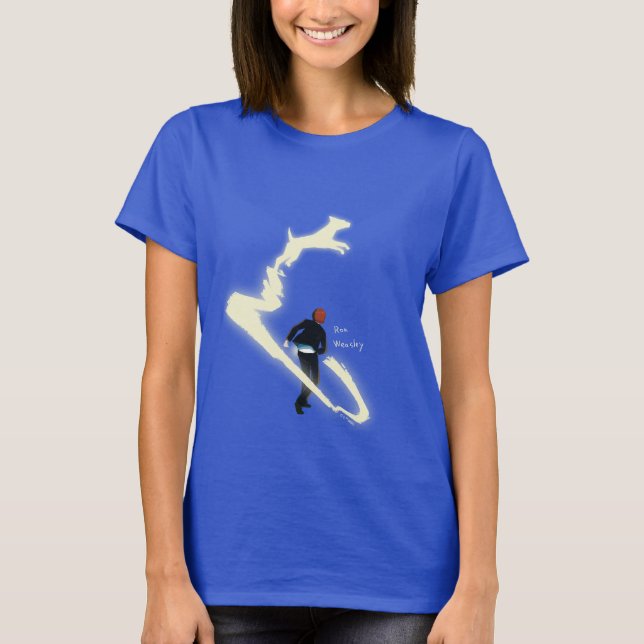 Camiseta Pintura do Patrono de Ron Weasley (Frente)