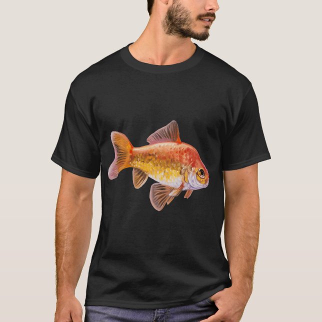 Camiseta Pintura do Peixe Dourado 3 (Frente)