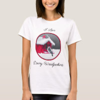 Pintura do Pica-Pau Downy - Arte Original