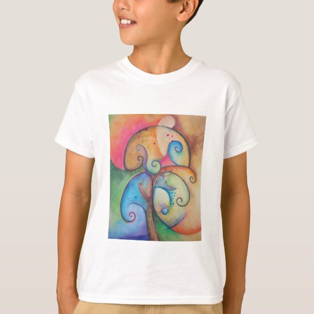 Camiseta Pintura em árvore da vida (Frente)