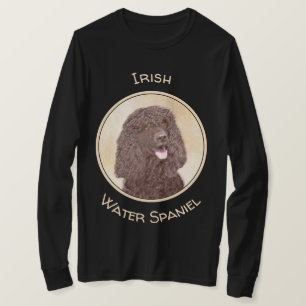Camiseta Pintura em espanhol de água irlandesa - Arte origi