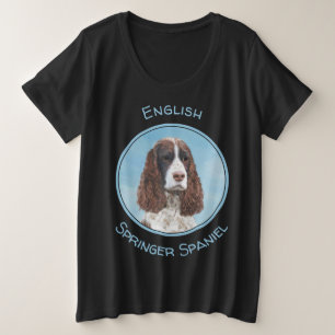 Camiseta Pintura em espanhol em inglês