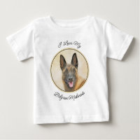 Pintura em Malinois Belga - Arte Cachorra Original