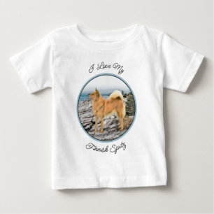 Camiseta Pintura em Seashore - Arte Canina