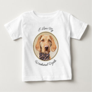 Camiseta Pintura em Vizsla com Cabelo Frio - Arte Cachorra