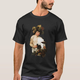 Camiseta Pintura fina Caravaggio Bacchus