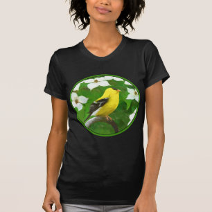 Camiseta Pintura Goldfinch - Arte Cachorra Original