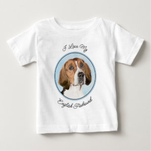 Camiseta Pintura Inglesa em Foxhound - Arte Cachorro Origin