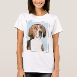Camiseta Pintura Inglesa em Foxhound - Arte Cachorro Origin