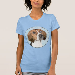 Camiseta Pintura Inglesa em Foxhound - Arte Cachorro Origin