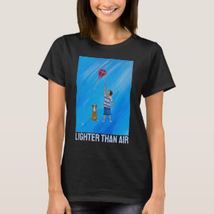 Camiseta Pintura Mais Leve que o Ar por Alfred Fox