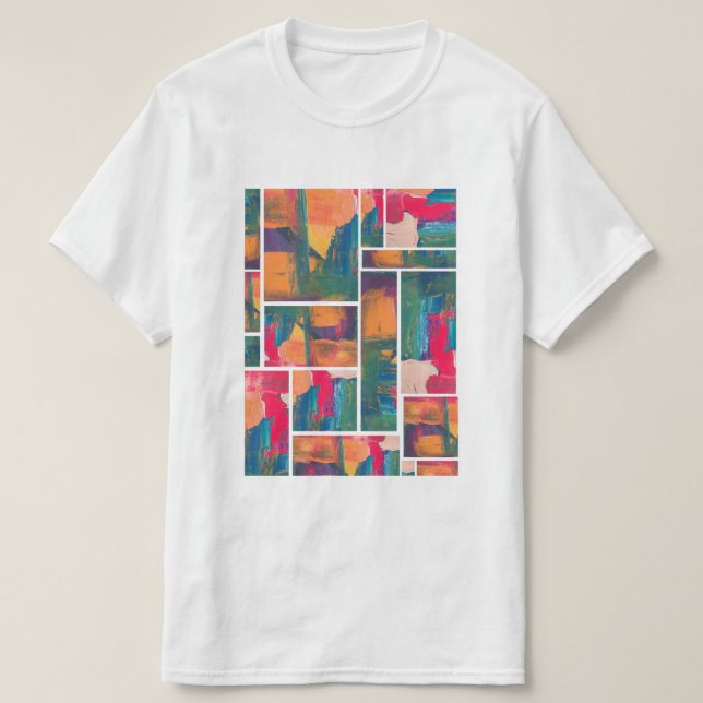 Camiseta Pintura Moderna (Frente do Design)