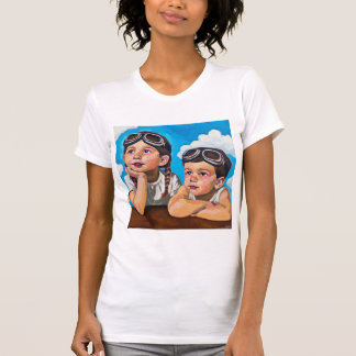Camiseta Pintura Moderna de Querubim - Arte Inspirada em Re