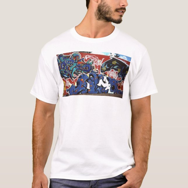 Camiseta Pintura mural 1 dos grafites (Frente)