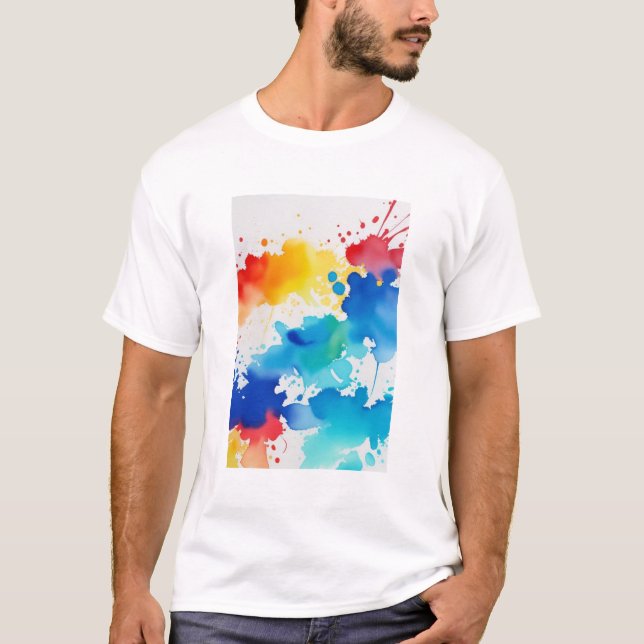 Camiseta pintura nº 12 (Frente)