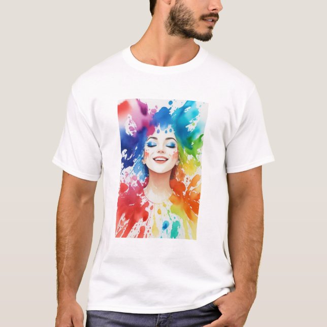 Camiseta pintura nº 19 (Frente)