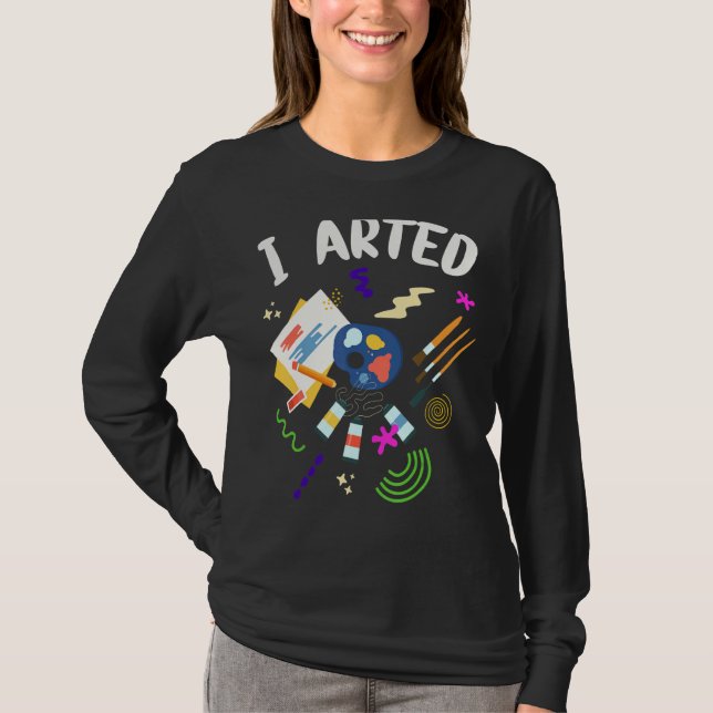 Camiseta Pintura na Arte (Frente)