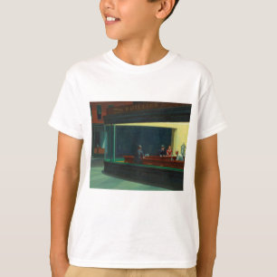 Camiseta Pintura Nighthawks de Edward Hopper
