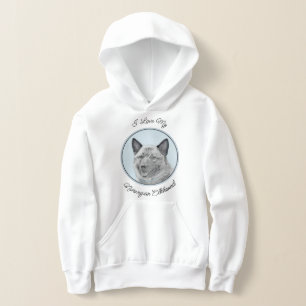Camiseta Pintura Norueguesa de Elkhound - Arte Original de