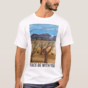 Camiseta Pintura Olivar de Noche por Alfred Fox