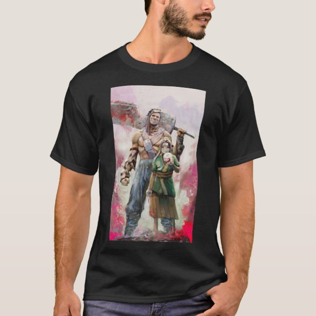 Camiseta pintura original de zabuza haku665png665 (Frente)