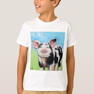 Camiseta Pintura para porcos feliz