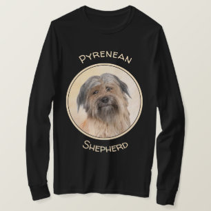 Camiseta Pintura Pirenéus - Arte Cão Original Bonita