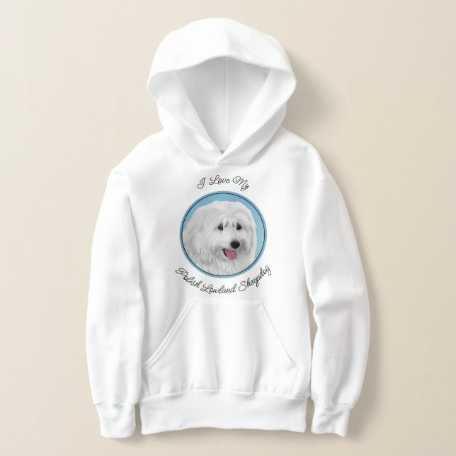 Camiseta Pintura Polonesa De Ovinos - Arte Canina (Postura )