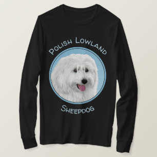 Camiseta Pintura Polonesa De Ovinos - Arte Canina